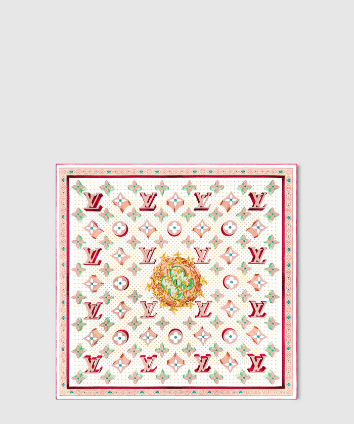 레플리카|이미테이션 louis-vuitton-루이비통monogram-lv-locks-90-스카프-m79939