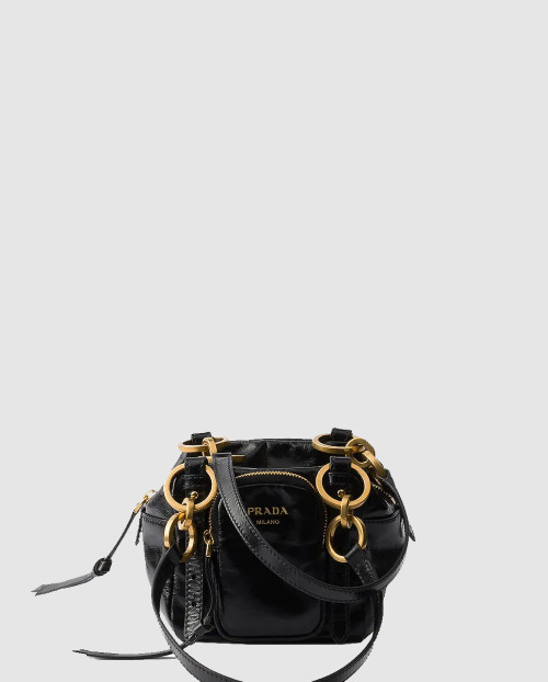 [PRADA-프라다]미니 드롭 레더 토트백 1BB137