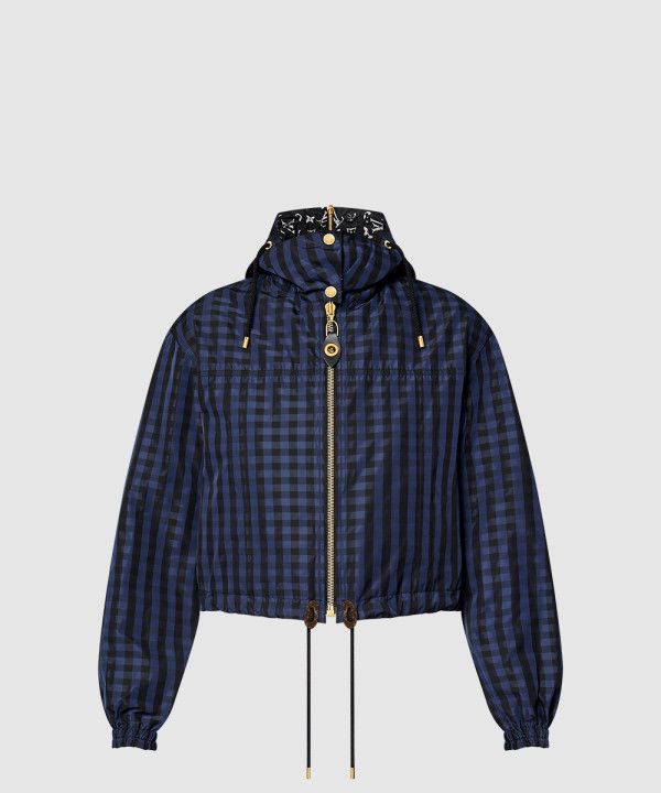 [LOUIS VUITTON-루이비통]후디드 체크 재킷 1AGNF3