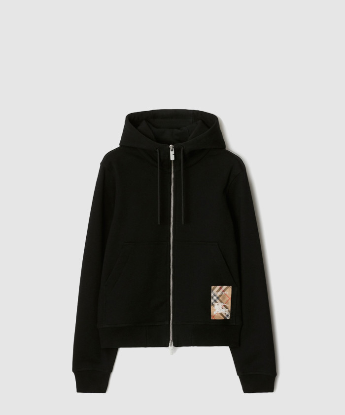 레플리카|이미테이션 burberry-버버리체크-라벨-코튼-지퍼-후디-81018781