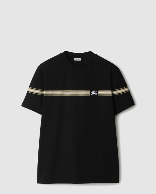 [BURBERRY-버버리]스트라이프 코튼 티셔츠 80910261