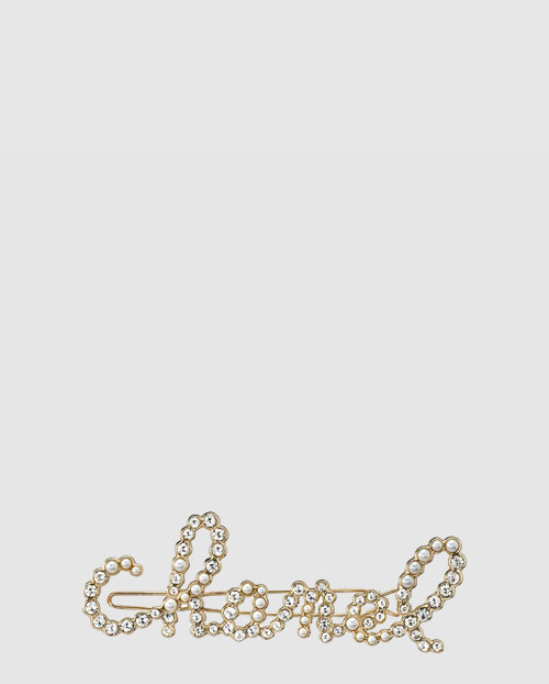 [CHANEL-샤넬]큐빅 헤어핀 AB2850