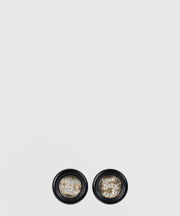 레플리카|이미테이션 chanel-샤넬라운드-블랙-이어링-ab6225