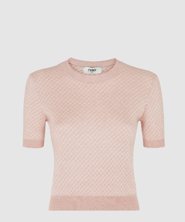 [FENDI-펜디]FF 울 실크 스웨터 FZXD09