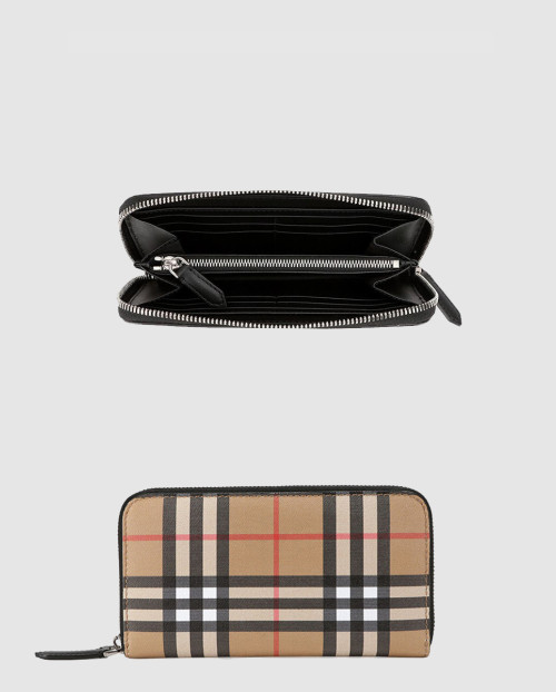 [BURBERRY-버버리]빈티지 체크 장지갑 4074696