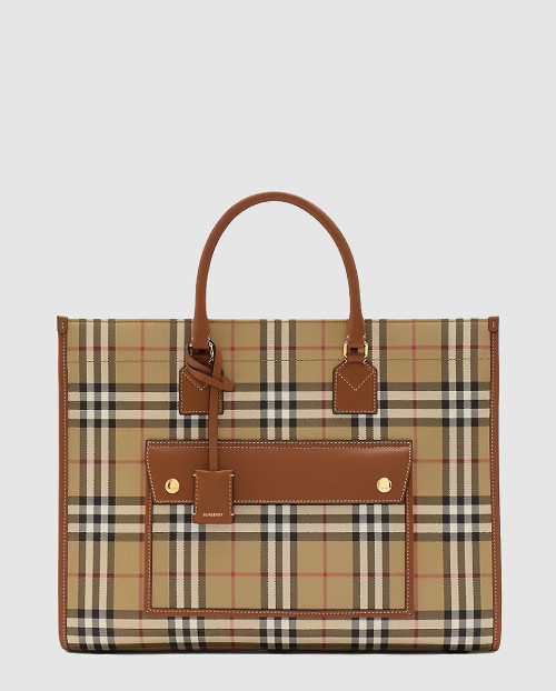 [BURBERRY-버버리]라지 프레야 토트 80975681