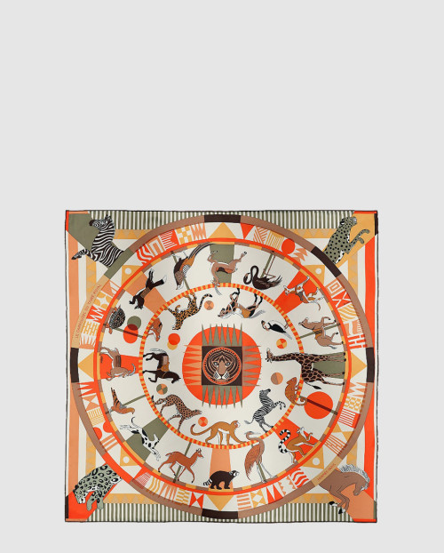 [HERMES-에르메스]Tigre Royal 스카프 90