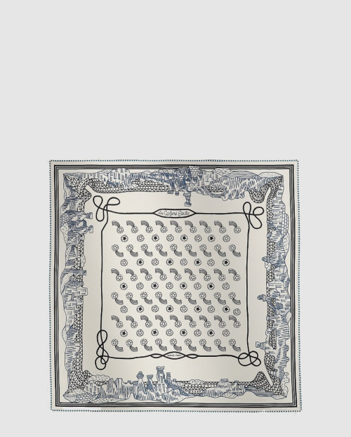 [HERMES-에르메스]Les Canyons Etoiles 반다나 90