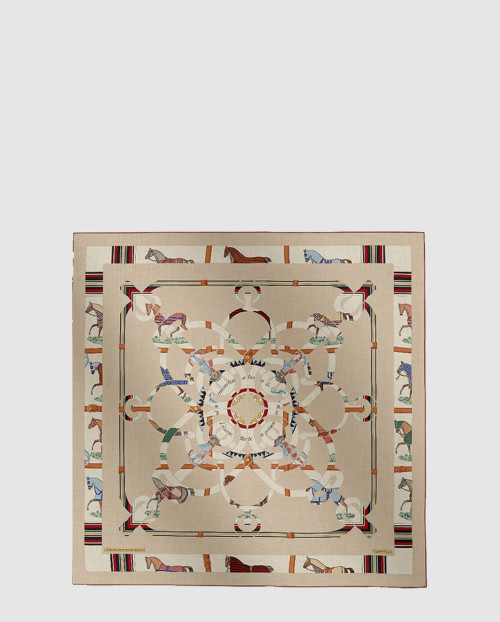 [HERMES-에르메스]Eperon d'Or et Tenues de Jour 숄 90