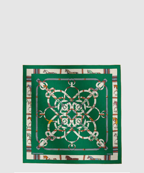 [HERMES-에르메스]Eperon d'Or et Tenues de Jour 숄 90