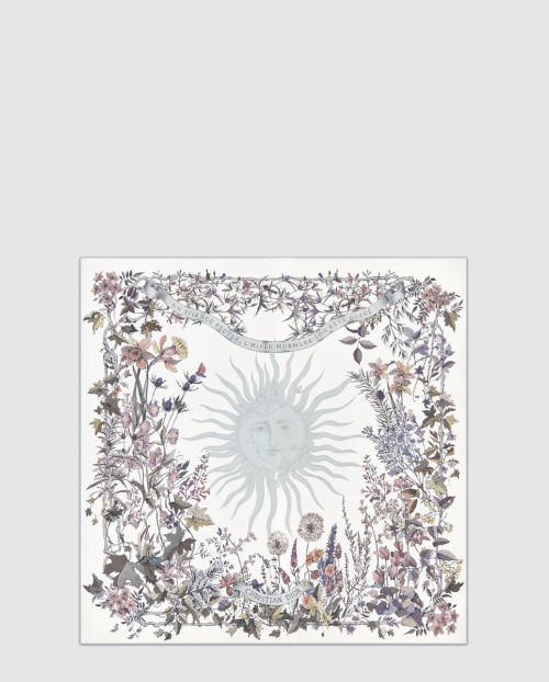 [DIOR-디올]Dior 4 Saisons Hiver Soleil 90 스퀘어 스카프 42STA