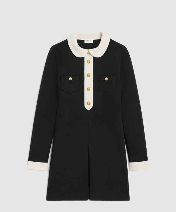 [CELINE-셀린느]울 저지 미니 스윙 스커트 2X49O7