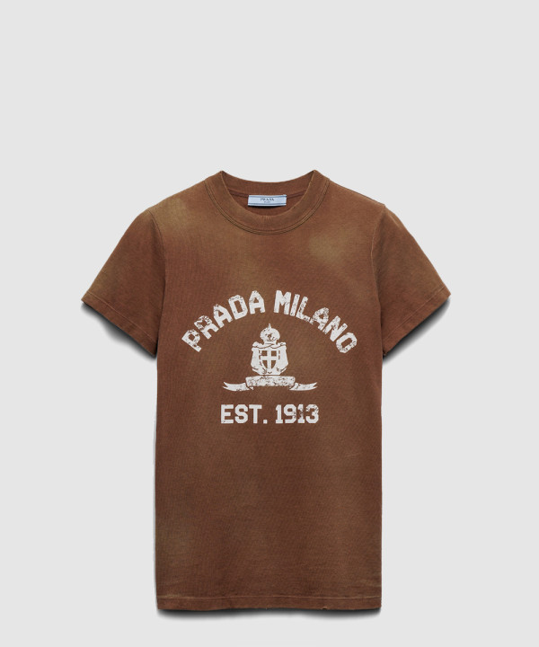[PRADA-프라다]프린트 저지 티셔츠 3557B