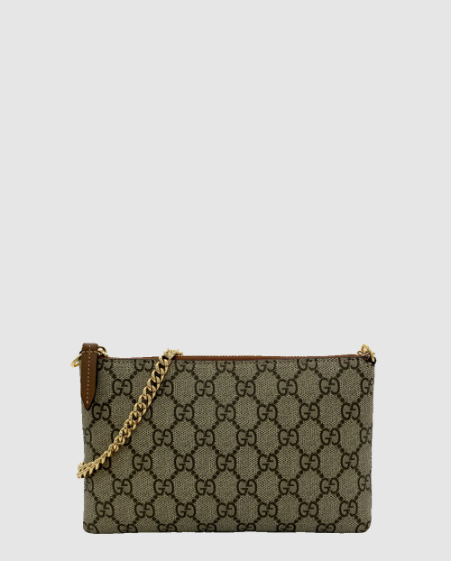 [GUCCI-구찌]GG 마이크로시마 수프림 미니체인백 숄더백 779791