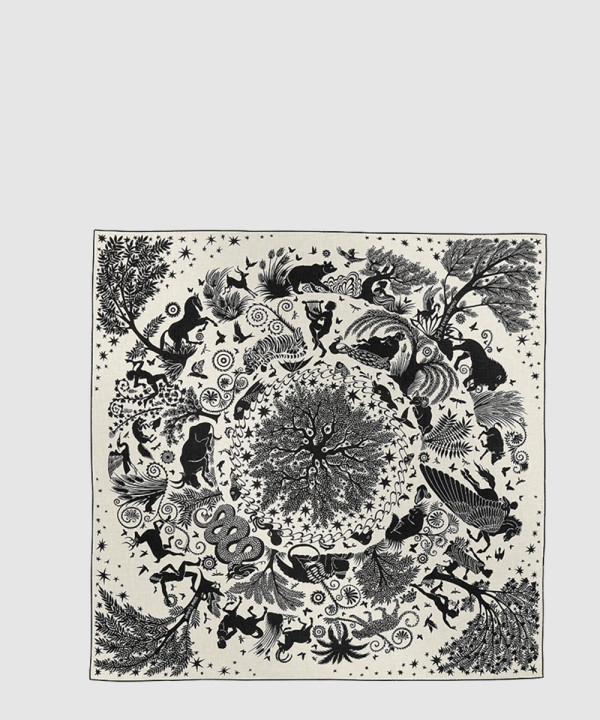 [HERMES-에르메스]Sous le Charme d'Orphee 숄 140