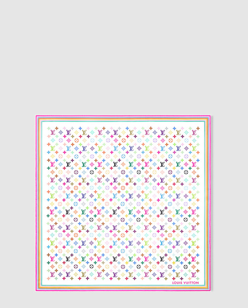 [LOUIS VUITTON-루이비통]LV x TM 모노그램 멀티컬러 스퀘어 90 M94967