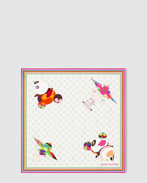 [LOUIS VUITTON-루이비통]LV x TM 모노그램 슈퍼플랫 캐릭터 스퀘어 90 M96273