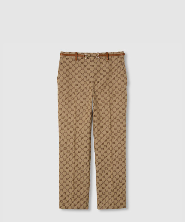 [GUCCI-구찌]홀스빗 코튼 드릴 팬츠 820466