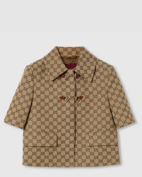 [GUCCI-구찌]홀스빗 GG 캔버스 재킷 820434