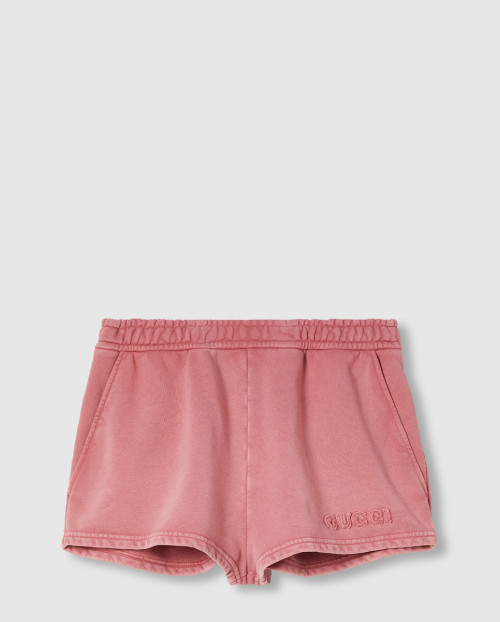[GUCCI-구찌]자수 코튼 저지 쇼츠 813710