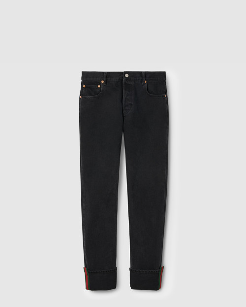 [GUCCI-구찌]웹(Web) 데님 팬츠 796483