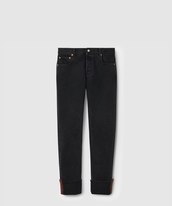 [GUCCI-구찌]웹(Web) 데님 팬츠 796483
