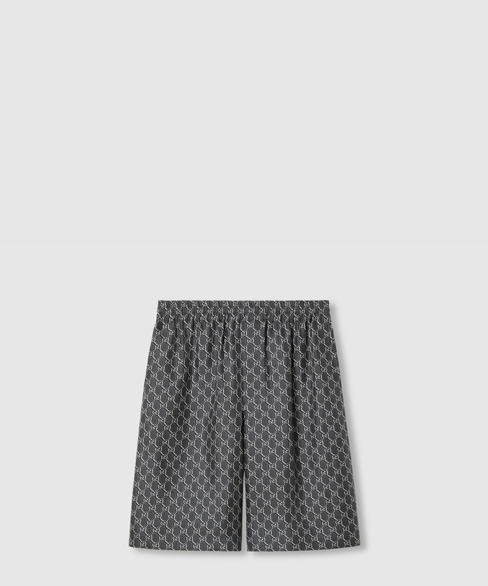 레플리카|이미테이션 gucci-구찌실크-트윌-쇼츠-위드-gg-섀도우-798619