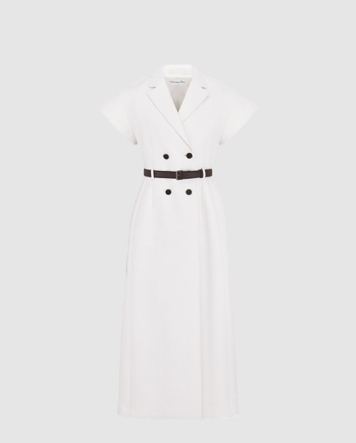 [DIOR-디올]벨트 미디 드레스 521R5