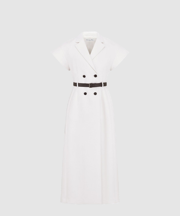 [DIOR-디올]벨트 미디 드레스 521R5