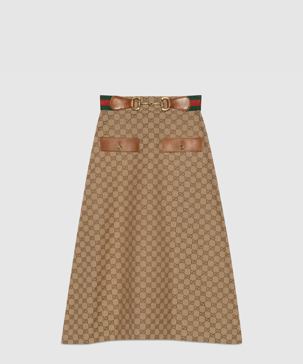 [GUCCI-구찌]GG 캔버스 스커트 681567