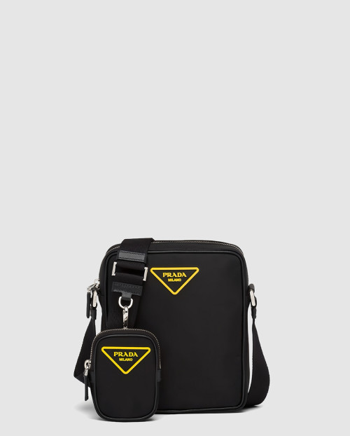 [PRADA-프라다]리나일론 및 사피아노 숄더백 2VH112