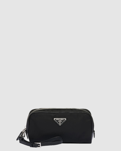 [PRADA-프라다]리나일론 및 브러쉬드 가죽 파우치 2NE063