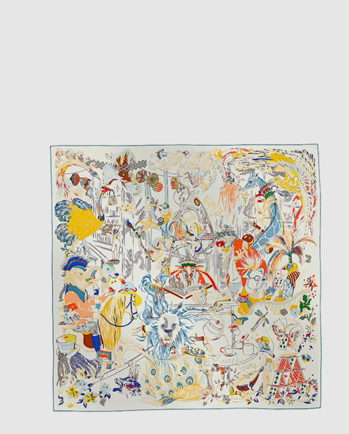 [HERMES-에르메스]Emile et Une Nuit 스카프 90