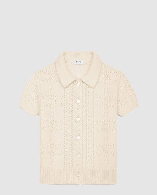 [CELINE-셀린느]가디건 포인텔 캐시미어 RY06C0