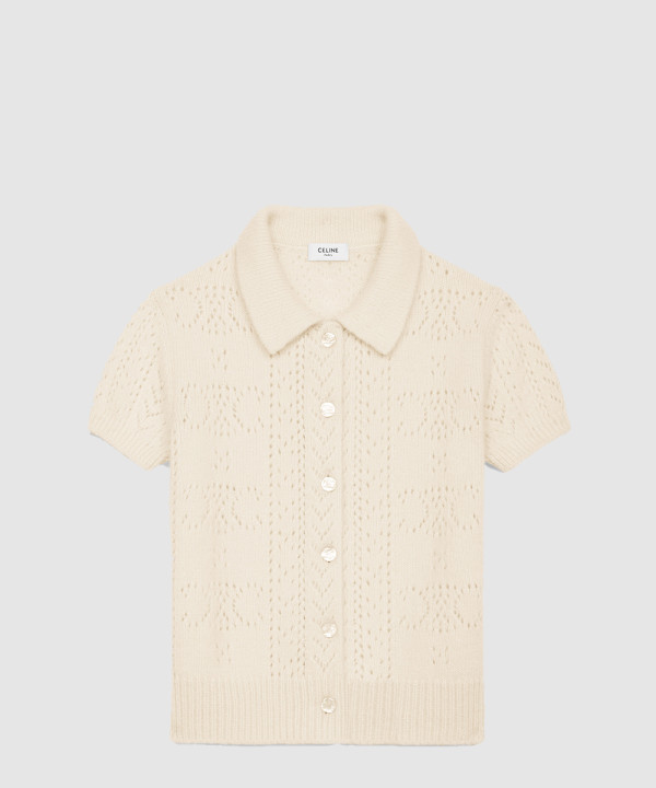 [CELINE-셀린느]가디건 포인텔 캐시미어 RY06C0