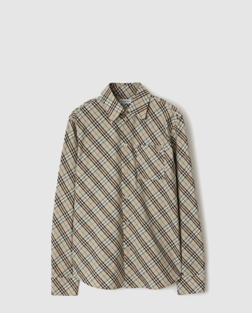 [BURBERRY-버버리]체크 코튼 셔츠 81011331