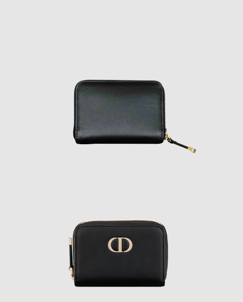 [DIOR-디올]30 Montaigne Voyageur 스몰 지퍼 동전 지갑 S2155