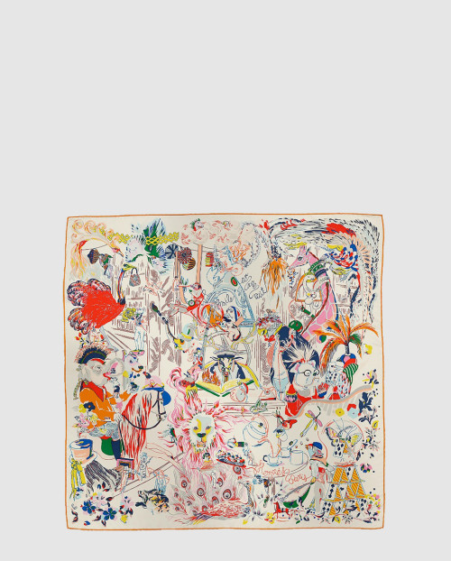 [HERMES-에르메스]Emile et Une Nuit 스카프 90