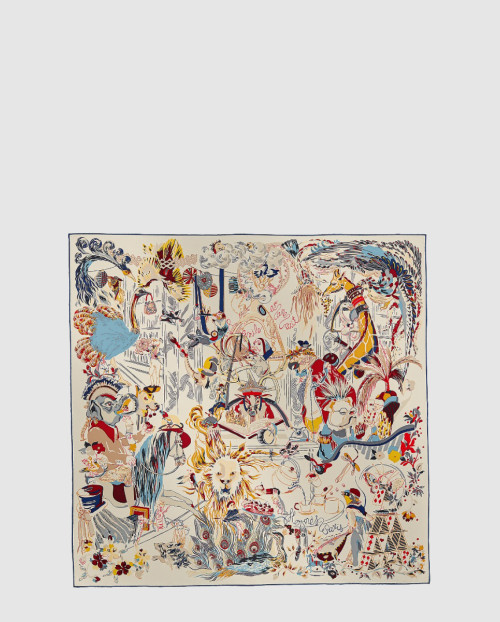 [HERMES-에르메스]Emile et Une Nuit 스카프 90