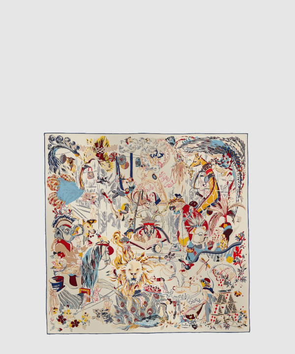 [HERMES-에르메스]Emile et Une Nuit 스카프 90