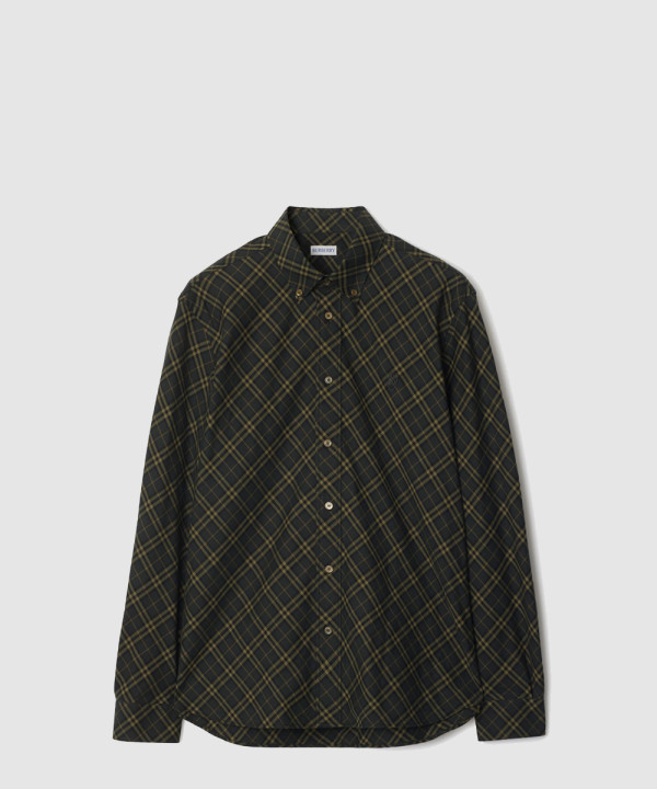 [BURBERRY-버버리]체크 코튼 셔츠 80988411