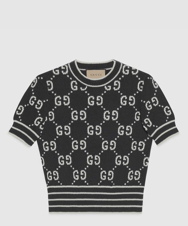 [GUCCI-구찌]GG 코튼 자카드 탑 753914