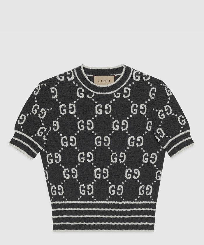 레플리카|이미테이션 gucci-구찌gg-코튼-자카드-탑-753914