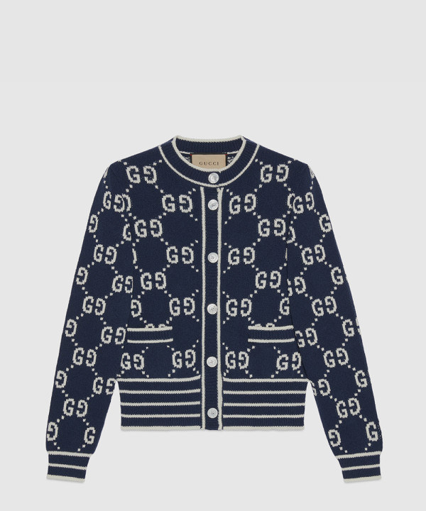 [GUCCI-구찌]GG 코튼 자카드 가디건 753917