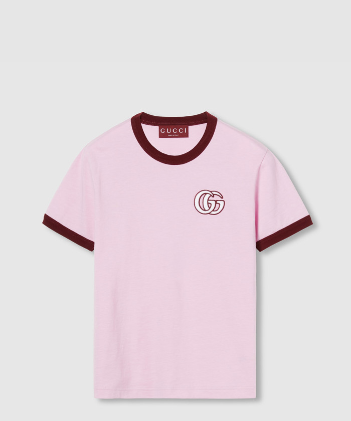 레플리카|이미테이션 gucci-구찌자수-코튼-저지-티셔츠-818787-1