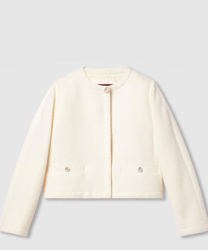 레플리카|이미테이션 gucci-구찌울-부클레-재킷-803857