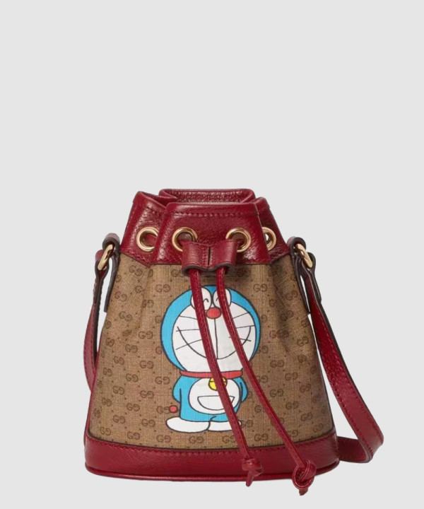 [GUCCI-구찌]GG 도라에몽 버킷백 미니 숄더백 647801