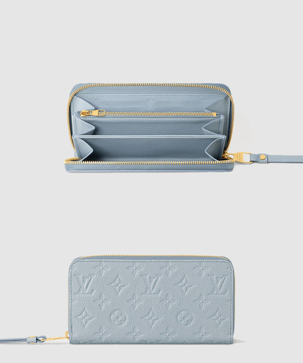 [LOUIS VUITTON-루이비통]모노그램 앙프렝뜨 지퍼 장지갑 M83225