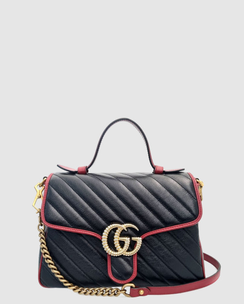 [GUCCI-구찌]GG 마몽 스몰 탑핸들백 498110