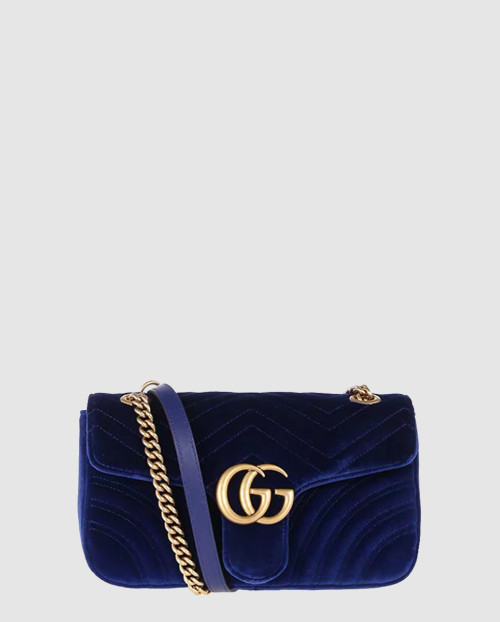 [GUCCI-구찌]GG 마몽 비로드 스몰 숄더백 443497